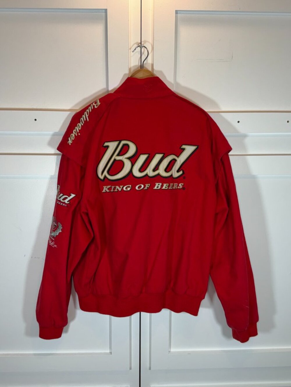 Chase Authentics Red Men's Racing Jacket L - Picture 5 of 8